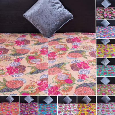 Floral Kantha Quilts