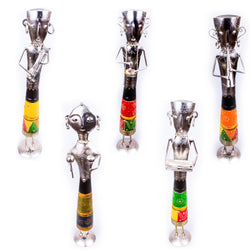 Decorative Female Musician Statue Playing Instruments