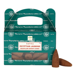 Satya Egyptian Jasmine Backflow Incense Cones