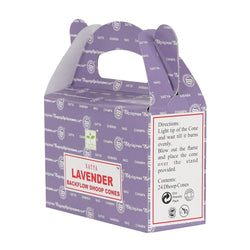 Lavender Backflow incense Cone