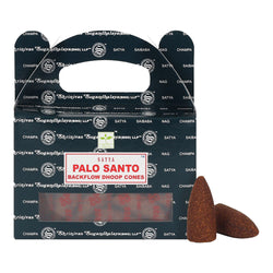 Satya  Palo Santo Backflow Incense Cones