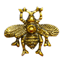 Bumble Bee Knob - Antique Gold