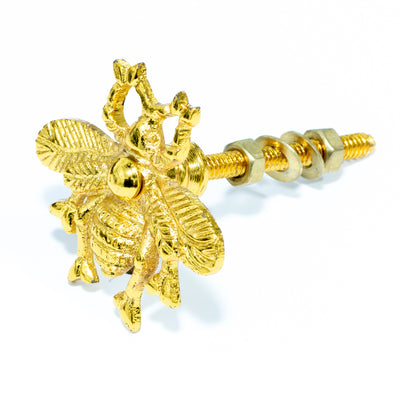 Bumble Bee Knob - Gold