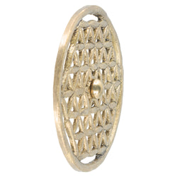 Flower of Life Brass Knob