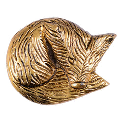 Sleeping Fox Gold Knob