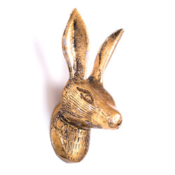 Hare Head Gold Knob