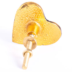 Heart Gold Knob