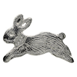 Running Rabbit Silver Knob