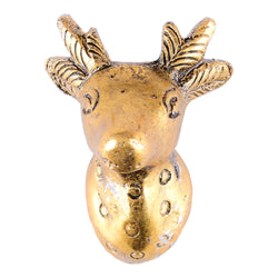 Stag Head Gold Knob