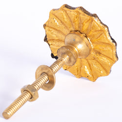 Seven Chakra Gold Knob