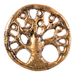 Tree of Life Gold Knob