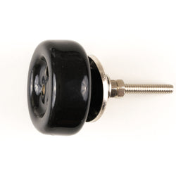 Black Ceramic Button Knob