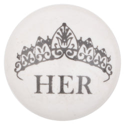 Ceramic Knob Her